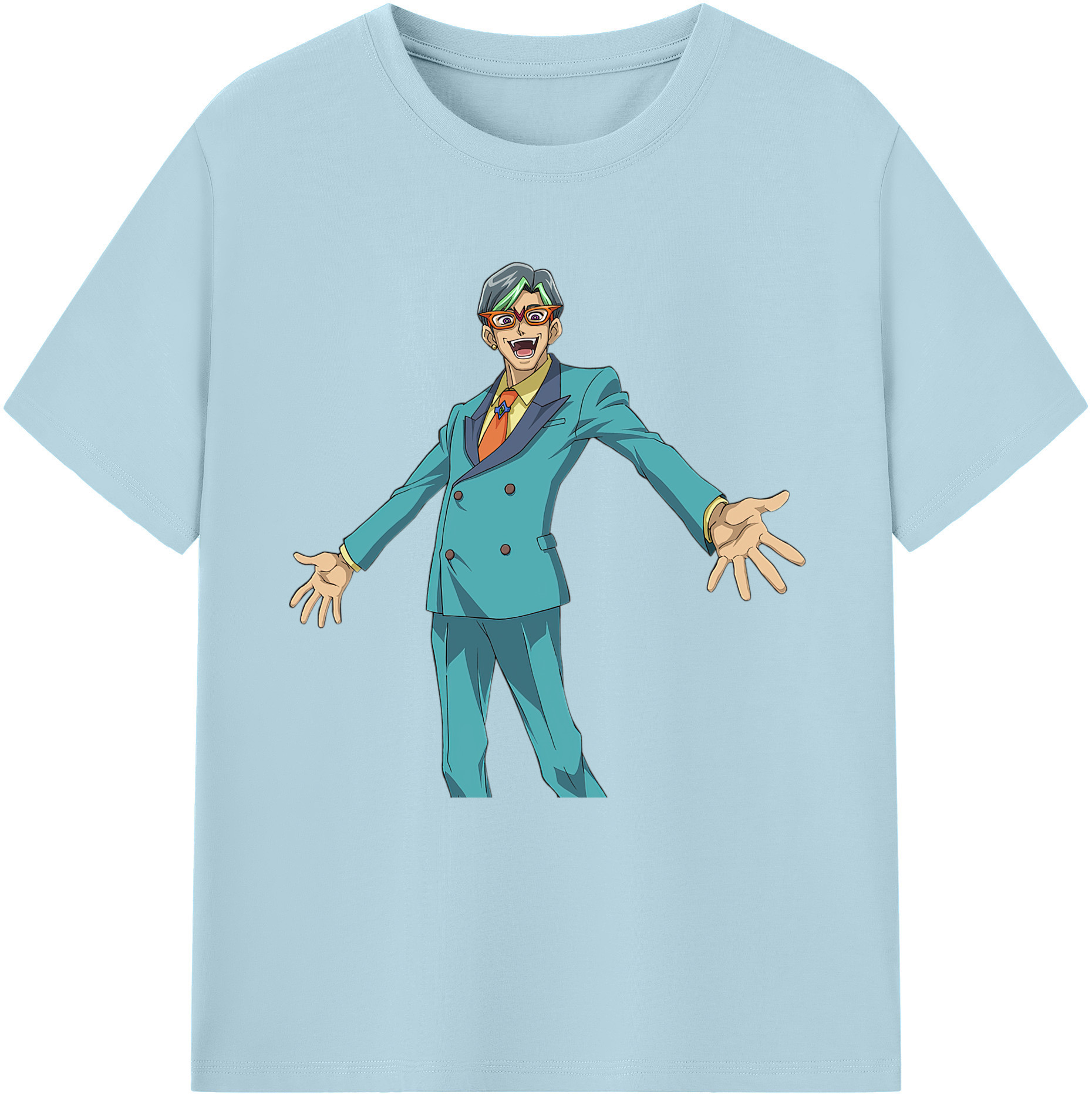 （画像用） 遊☆戯☆王 Yu-Gi-Oh! 綿100％半袖Tシャツ（フロントプリント）